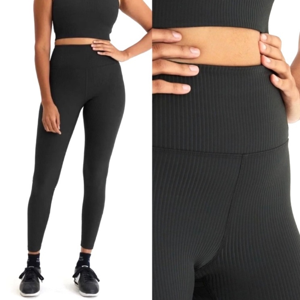 Girlfriend Collective RIB High-Rise Legging Women’s Size XXL Yoga Gym Athleisure